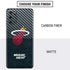 NBA Miami Heat Black Partial Logo Galaxy S20 Plus Skin